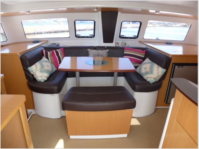 Used Sail Catamaran for Sale 2012 Mahe 36 Layout & Accommodations